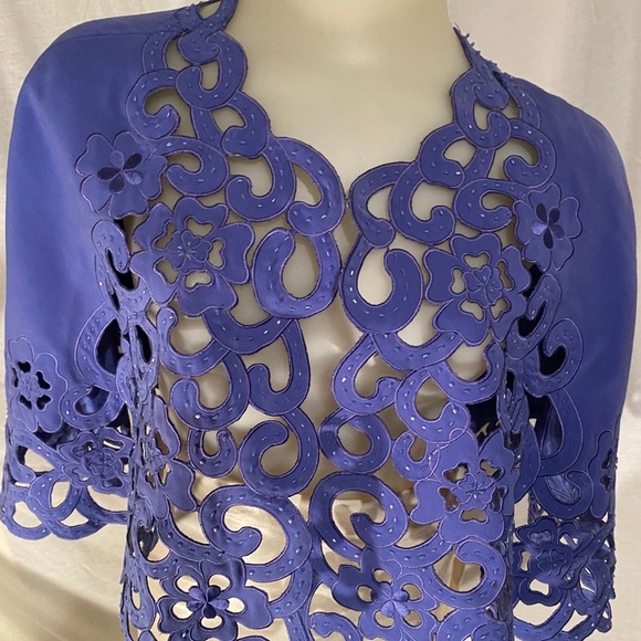Studio One Ladies Lavender Cape One Size - Picture 1 of 9